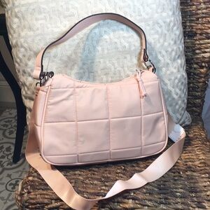 R2 quilted crossbody shoulder bag